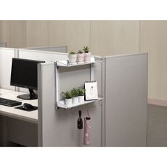 Kệ để đồ 2 tầng trên vách ngăn Wellex 2PS600