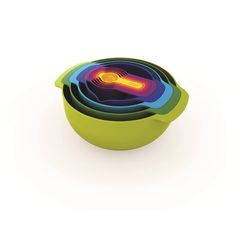 BỘ dụng cụ nhà bếp xếp lồng 9 món Joseph Joseph Nest plus 9 Nhiều màu