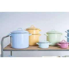 Nồi Riess Classic 18cm 3L Pastel Blue 0272-006