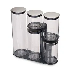 SET ĐỰNG THỰC PHẨM THUỶ TINH 5 MÓN JOSEPH JOSEPH PODIUM 100