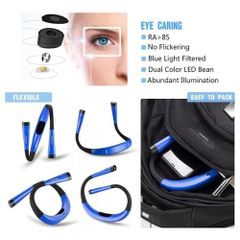 Đèn pin 2 đầu đeo cổ Glocusent – sạc 1 lần dùng 1 tuần