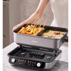 Nồi lẩu điện hai ngăn Midea MC-HGS382712