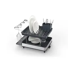 Kệ úp chén bát 2 tầng Joseph Joseph 851647 Excel Steel (Grey) 733955