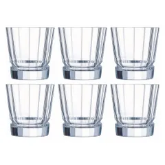 Bộ 6 cốc Cristal D’Arques whisky Macassar 320ml