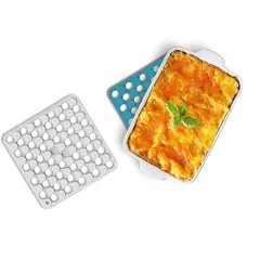 Set 2 chiếc lót nồi vuông Joseph Joseph Duo 2 Piece Silicone Trivet Pot Holders