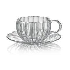 Set 2 tách và cốc trà/cà phê IVV 240ml