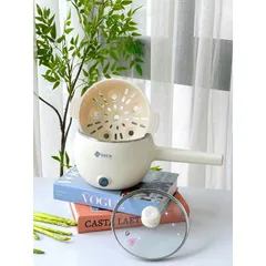 Nồi điện đa năng dáng bầu Arber DN07 màu trắng