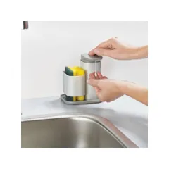 Bình bơm xà phòng kèm ngăn đựng miếng rửa chén Joseph Joseph Duo