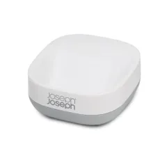 Hộp đựng xà phòng Joseph Joseph Slim Compact Soap Dish 70511 Grey White màu trắng xám