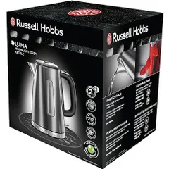 Ấm SiêuTốc Russell Hobbs 23211-70 Luna Moonlight, Dung Tích 1.7L, Công Suất 2400W Màu Xám