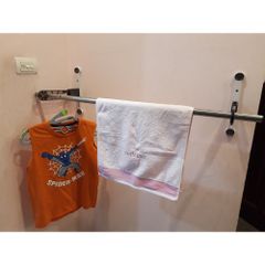 Thanh treo đồ, phơi đồ gắn tường Wellex BH1023