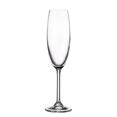 Set 6 Ly uống rượu vang trắng Bohemia Colibri 220 ml Champagne Flute 6pcs 734205