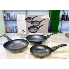Bộ 3 chảo Berlinger Haus BH/6158F 3pcs Frypan Set 20 - 24 - 28cm