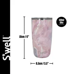 Cốc Giữ Nhiệt S’well Geode Rose Kèm Nắp, 530ml 734287