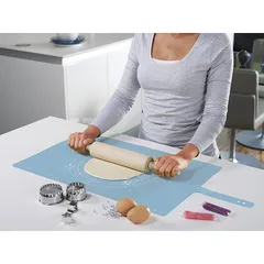Tấm Lót Bánh Ngọt Silicon Joseph Jseph 20097 Roll-Up Blue 734386
