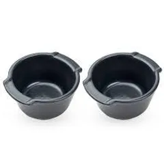 Cặp Khuôn Nướng Ramekin Peugeot Appollia 61876 Ø 11cm Màu Đen Đá Phiến