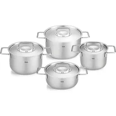 BỘ NỒI FISSLER PURE COLLECTION 4 MÓN NẮP INOX