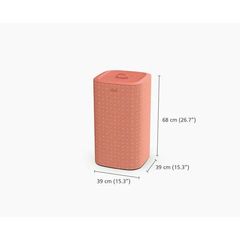 Giỏ đựng quần áo 2 ngăn có quai xách Joseph Joseph 50026 Tota 60L màu cam chấm bi 734550