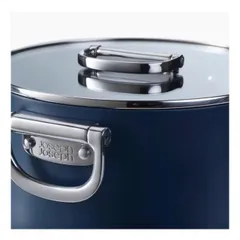 Nồi cao Joseph Joseph 45045 Space Blue 25cm 8L nắp kính 734574