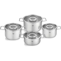 BỘ NỒI FISSLER PURE COLLECTION 4 MÓN NẮP KÍNH