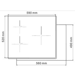 Bếp từ Smaragd DORTMUND-WH