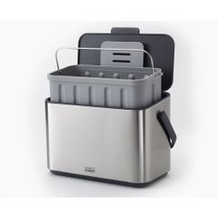 Thùng đựng rác hữu cơ Joseph Joseph 30145 Collect 4L Stainless-steel Food Waste Caddy
