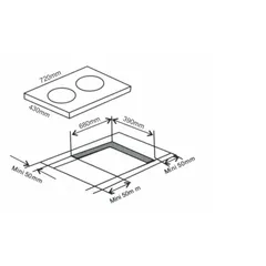 BẾP TỪ ĐÔI ARBER AB668