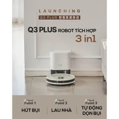 Robot hút bụi lâu nhà Everybot Q3 Plus