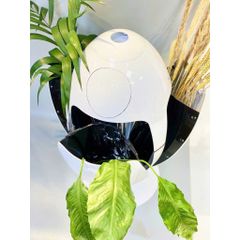 THÙNG ĐỰNG ĐỒ KIÊM DECOR 3 NGĂN XOAY 360 ĐỘ HÌNH QUẢ TRỨNG