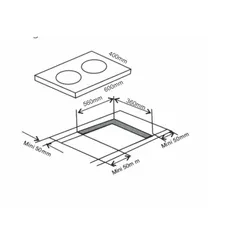 BẾP TỪ ĐÔI ARBER ABEI601