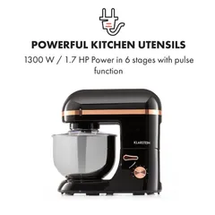 Máy trộn bột đa năng Klarstein Bella Elegance 1300W