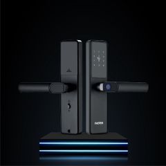 Khóa vân tay FSID 30KBL FASTER mở bằng sinh trắc học, app điều khiển, thẻ từ, mật mã