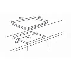 BẾP TỪ BỐN ARBER AB445S