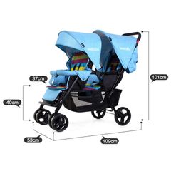 Xe đẩy đôi Seebaby T12-T-S