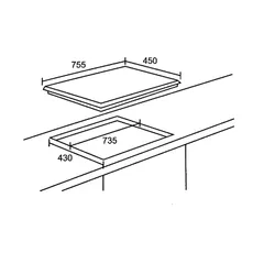 BẾP TỪ BA ARBER AB558
