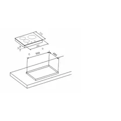BẾP TỪ BA ARBER AB333S