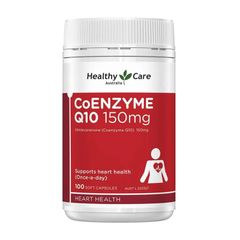 Viên uống hỗ trợ tim mạch - Healthy Care CoEnzyme Q10 150mg - Nhập Úc