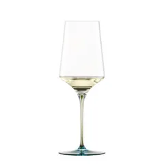 Ly Rượu Vang Trắng Pha Lê Zwiesel Ink 123412 22.9cm 407ml Chân Đế Màu Xanh Lá Emerald 735094