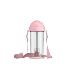 Bình nước Renga Cosmo 385ml có kèm ống hút 735142
