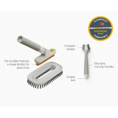 Bộ dụng cụ vệ sinh chi tiết Joseph Joseph 6500030 2in1 Cleantech 735170