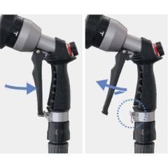 Vòi Tưới Cây Kim Loại 4 Chức Năng Tough Gear Takagi QG556 735180