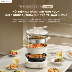 Nồi lẩu điện Bear HOP-505QT 735204