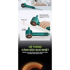 Máy sấy tóc Plasma Habibullet H9 Premium Vilisse 735205