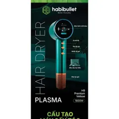 Máy sấy tóc Plasma Habibullet H9 Premium Vilisse 735205