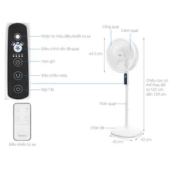 Quạt Đứng Tefal VH689690 735278