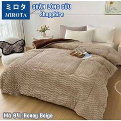 CHĂN LÔNG CỪU NHẬT BẢN MIROTA (2x2m3, 5kg) 735357