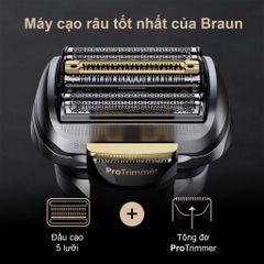 MÁY CẠO RÂU BRAUN 9567CC Made In Germany 735401