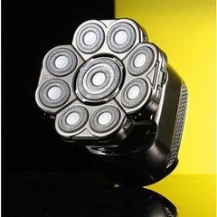 Máy Cạo Râu, Cắt Tóc, Cạo Trọc Đầu SHAVER 5 in 1, 9 Lưỡi, Dùng Cho Cả Người Hói Đầu.