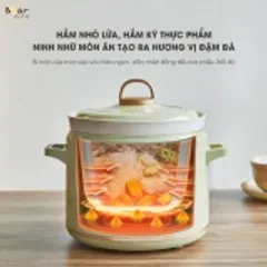 Nồi nấu chậm Bear 2L SB-NNC20 - Bản tiếng Việt