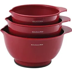 Bộ tô nhựa 3 món KitchenAid KOG17SOSERE màu đỏ